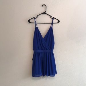 Blue romper